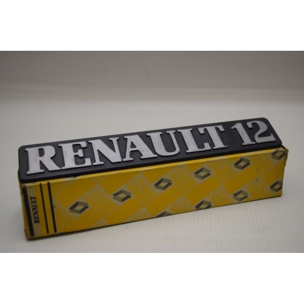 Bagaj Kapağı Renault 12 Yazısı